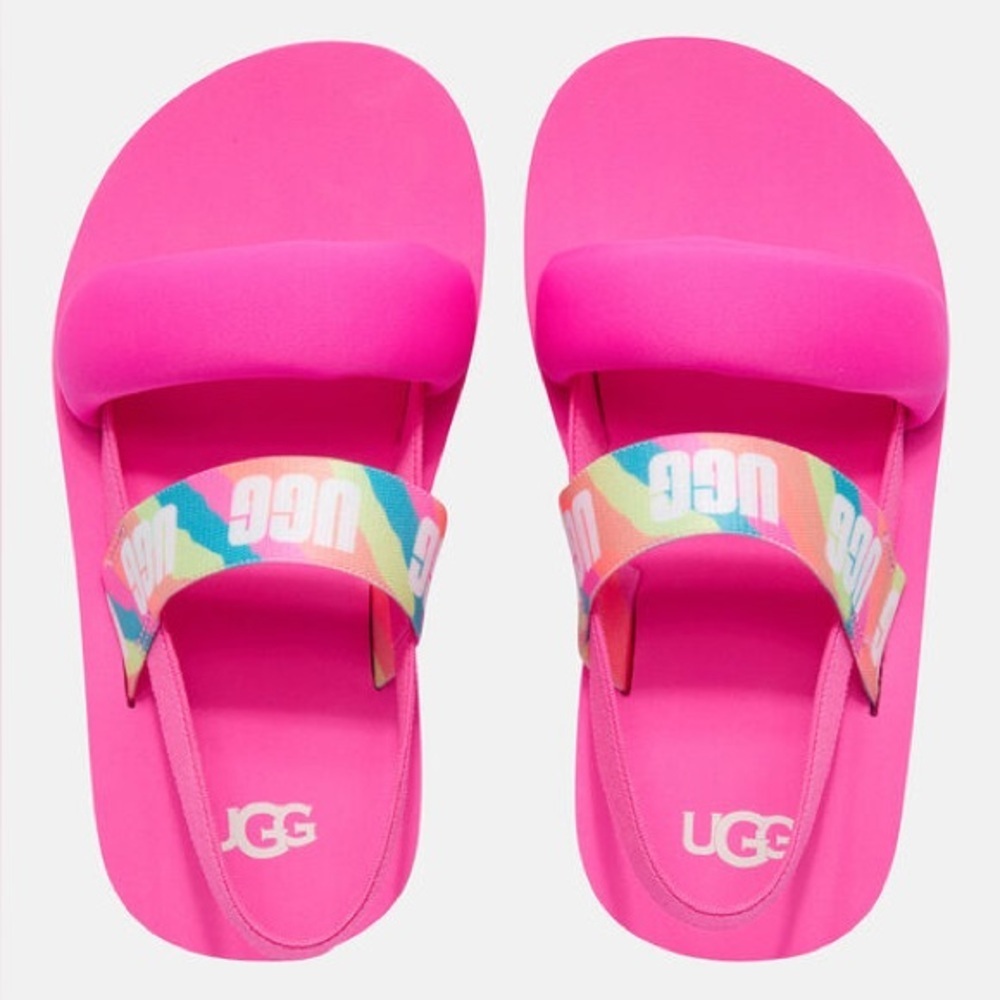 UGG Zuma Sling Toddler Sandals, Pink